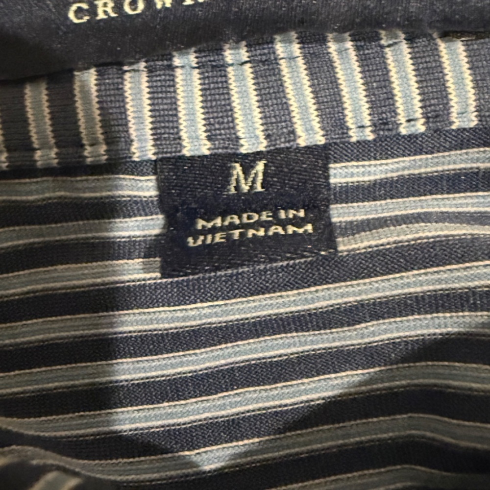 Peter Millar Men's Medium Ocean Blue Ambrose Performance Jersey Polo MSRP $115 - Picture 5 of 7